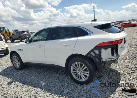 2020 Jaguar F-Pace Prestige из США, поврежденный, VIN SADCK2GX5LA641637